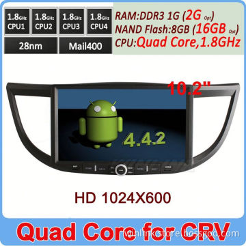Ownice Quad Core HD 1024*600 Quad Android 4.4 Car Radio DVD Player For Honda Crv with GPS Support OBDll 3G